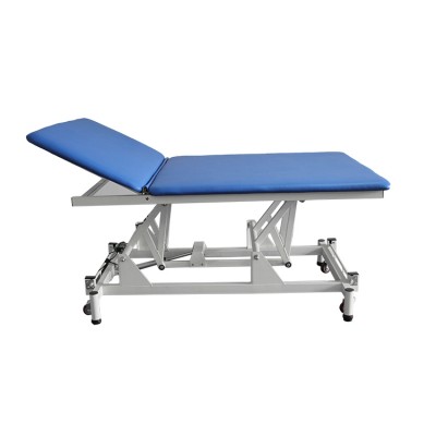 two fold-able medical bed